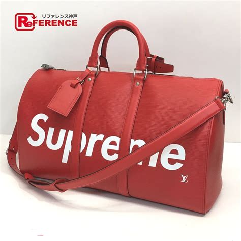 louis vuitton supreme duffle.